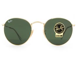 Óculos de Sol Ray Ban Round Metal RB3447L 001-50