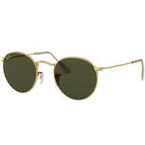 Óculos De Sol Ray-Ban Round Metal Unissex RB3447L 001 53