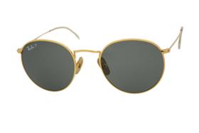 óculos de sol Ray Ban Round mod rb8247 921658 titanium