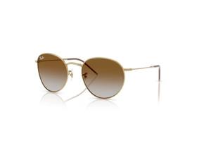 Óculos de Sol Ray-Ban Round Reverse RBR0103S 001/CB 55 - Dourado-arista