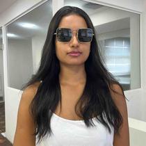 Óculos de Sol Ray-Ban Square Dourado 0RB1971L 91473154 Óculos de Sol Ray-Ban Square Dourado 0RB1971L 91473154