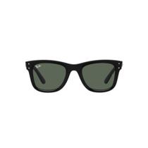 Óculos de Sol Ray Ban Wayfarer Reverse RBR0502S 6677VR 50 Preto Lente Verde Escuro Original