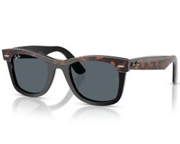 Óculos De Sol Ray Ban Wayfarer Street Neat Havana On Black RB2240 1441R5-50
