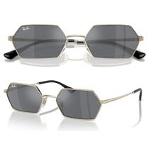 Óculos De Sol Ray Ban Yevi Bio-Based Dark Grey RB3728 Tamanho 58 Óculos De Sol Ray Ban Yevi Bio-Based Dark Grey RB3728 Tamanho 58