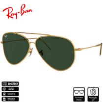 Óculos de Sol RayBan Original Aviator Reverse RBR0101S 001 VR 62