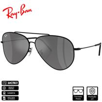 Oculos de Sol RayBan Original Aviator Reverse RBR0101S 002 GS 59