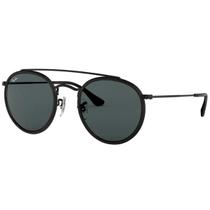 Óculos De Sol Rb3647 Round Double Bridge Original