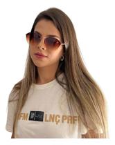 Óculos De Sol Redondo Blaze Finoti Original UV400 Feminino
