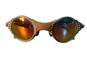 Óculos de Sol Redondo Ma rs X Metal - Lentes Polarizadas