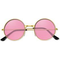 Óculos de Sol Redondos BOUBONI Pink Hippie - Unissex Óculos de Sol Redondos BOUBONI Pink Hippie - Unissex