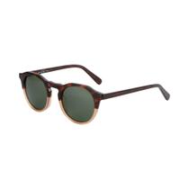 Óculos De Sol Redondos Polarizados Vintage Unissex ZENOTTIC Acetate UV400 Óculos De Sol Retrô Da