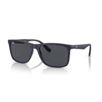 Óculos de sol retangular azul - ray ban azul