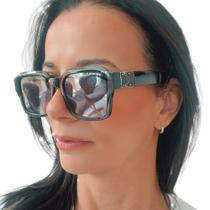 Oculos de Sol Retangular Feminino Protecao UV-400