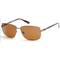 Óculos de Sol Retangular Gant GA7064 08D Chumbo Óculos de Sol Retangular Gant GA7064 08D Chumbo