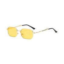 Óculos De Sol Retangulares De Metal Estreito Para Homens E Mulheres, Marca De Luxo, Óculos Clássicos Óculos De Sol Retangulares De Metal Estreito Para Homens E Mulheres, Marca De Luxo, Óculos Clássicos