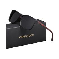 Óculos De Sol Retangulares Polarizados UV400 Anti-reflexo Para Homens E Mulheres KINGSEVEN Com