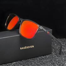 Óculos De Sol Retangulares Polarizados UV400 Anti-reflexo Para Homens E Mulheres KINGSEVEN Lente