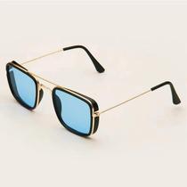 Óculos De Sol Retrô Com Armação Quadrada Pequena, Proteção UV, Metal, Moda Coreana, Óculos De Carro