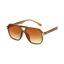 Óculos De Sol Retrô Femininos Com Grande Armação Quadrada, Dupla Viga, Preto, Estilo Cool Para Óculos De Sol Retrô Femininos Com Grande Armação Quadrada, Dupla Viga, Preto, Estilo Cool Para