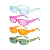 Óculos De Sol Retrô Femininos Em Cores Candy UV400, Conjunto Clássico De Óculos Retangulares Com 13 Óculos De Sol Retrô Femininos Em Cores Candy UV400, Conjunto Clássico De Óculos Retangulares Com 13