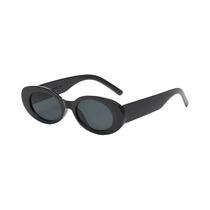 Óculos De Sol Retro Oval UV400 Para Homens E Mulheres, Estilo Fashion Para Verão