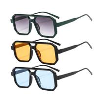 Óculos De Sol Retro Oversize Com Gradiente Para Mulheres E Homens, Estilo Moderno Para Dirigir E Óculos De Sol Retro Oversize Com Gradiente Para Mulheres E Homens, Estilo Moderno Para Dirigir E