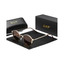 Óculos De Sol Retrô Polarizados Unissex UV400 Com Armação Redonda E Antirreflexo Para Dirigir Ao Ar