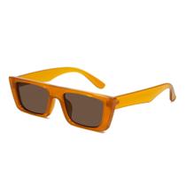 Óculos De Sol Retro Quadrado Varias Cores Da Moda Lente Proteção UV400 Envio Imediato