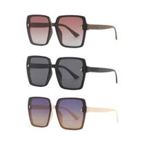 Óculos De Sol Retrô Quadrados Gradientes UV400 Para Mulheres E Homens, Estilo Punk Para Caminhadas E