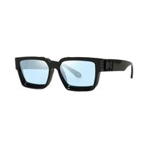 Óculos De Sol Retros Pretos Para Homens E Mulheres, Marca De Luxo, Lentes Retangulares Pequenas,