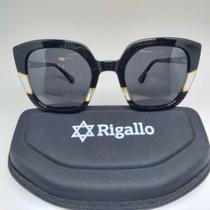 Óculos De Sol Rigallo 217 Preto Lente Polarizada Óculos De Sol Rigallo 217 Preto Lente Polarizada