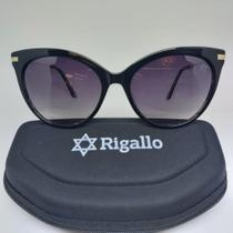 Óculos De Sol Rigallo 8019 Preto Lente Polarizada Óculos De Sol Rigallo 8019 Preto Lente Polarizada