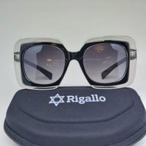 Óculos De Sol Rigallo 8034 Feminino Quadrado Preto Óculos De Sol Rigallo 8034 Feminino Quadrado Preto