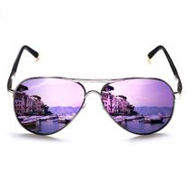 Óculos de Sol ROCKNIGHT Aviator Polarizados Roxo - UV400 para Mulheres Óculos de Sol ROCKNIGHT Aviator Polarizados Roxo - UV400 para Mulheres