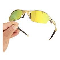 Oculos de Sol Romeo2 24K X-Metal Juliet Cromada Polarizado Pinado Lupa Vilão Doublex Mars - TOPLUPAS