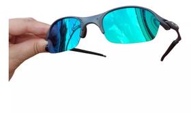 Oculos de Sol Romeo2 Verde Claro Mago Juliet X-Metal Polarizado Pinado Mandrak Doublex Lupa Vilão