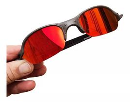 Oculos de Sol Romeo2 Vermelho Juliet X-Metal Polarizado Lupa Pinada Mandrake Doublex Penny vilão