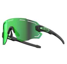 Óculos de sol RT100 Wrap Around Frameless Green para andar de bicicleta