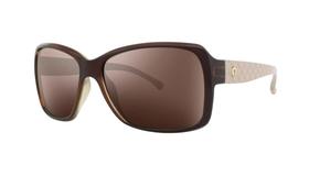 Óculos de sol secret kate c nude gradient brown polarized