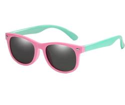 Óculos de Sol Silicone Flexível Seguro Para Crianças UV400