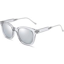 Óculos de sol SOJOS Classic Square Polarized UV400 Clear Grey Óculos de sol SOJOS Classic Square Polarized UV400 Clear Grey