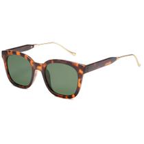 Óculos de sol SOJOS Classic Square Polarized UV400 Dark Tortoise