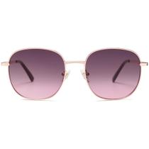 Óculos de sol SOJOS Classic Square SJ1137 para mulheres/homens, ouro rosa