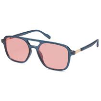 Óculos de Sol SOJOS Retro Aviator SJ2202 - Lente Azul/Vermelha - Unissex