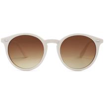 Óculos de sol SOJOS Retro Round Polarized SJ2069 para mulheres/homens