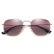 Óculos de sol SOJOS SJ1072 quadrados pequenos polarizados para homens/mulheres