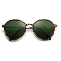 Óculos de Sol SOJOS SJ2181 Redondos Hexagonais para Mulheres - Armação Tartaruga
