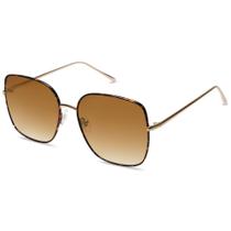 Óculos de sol SOJOS Trendy Oversized Square Metal Frame SJ1146