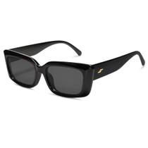 Óculos de sol SOJOS Trendy Retangulares SJ2238 Feminino Preto