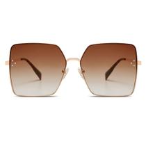 Óculos de sol SOJOS Trendy Square Oversized SJ1170 para mulheres